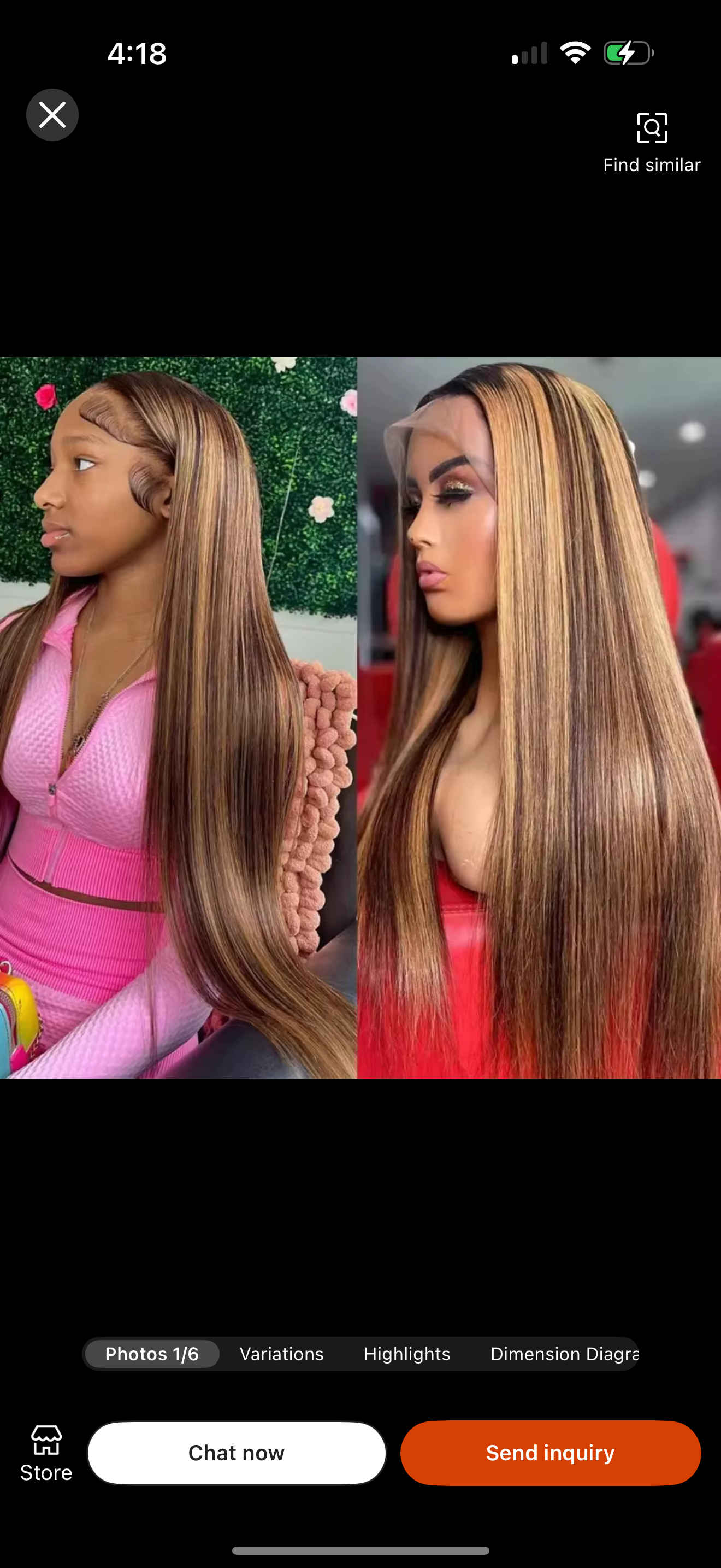 13x4 front lace ✨ 100% Human Hair