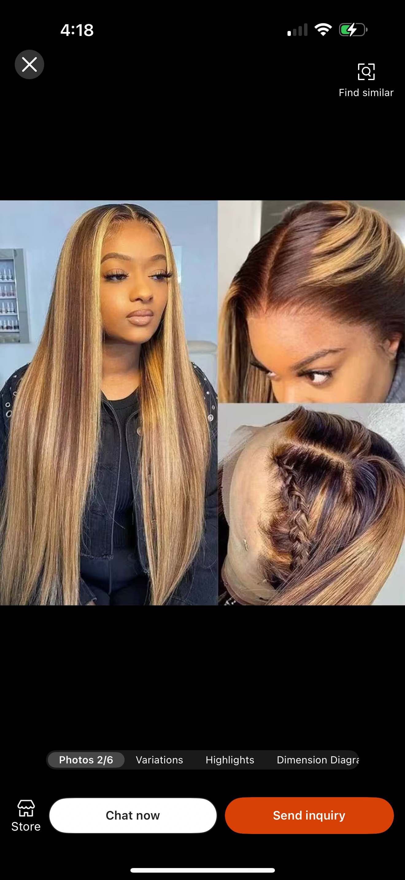 13x4 front lace ✨ 100% Human Hair