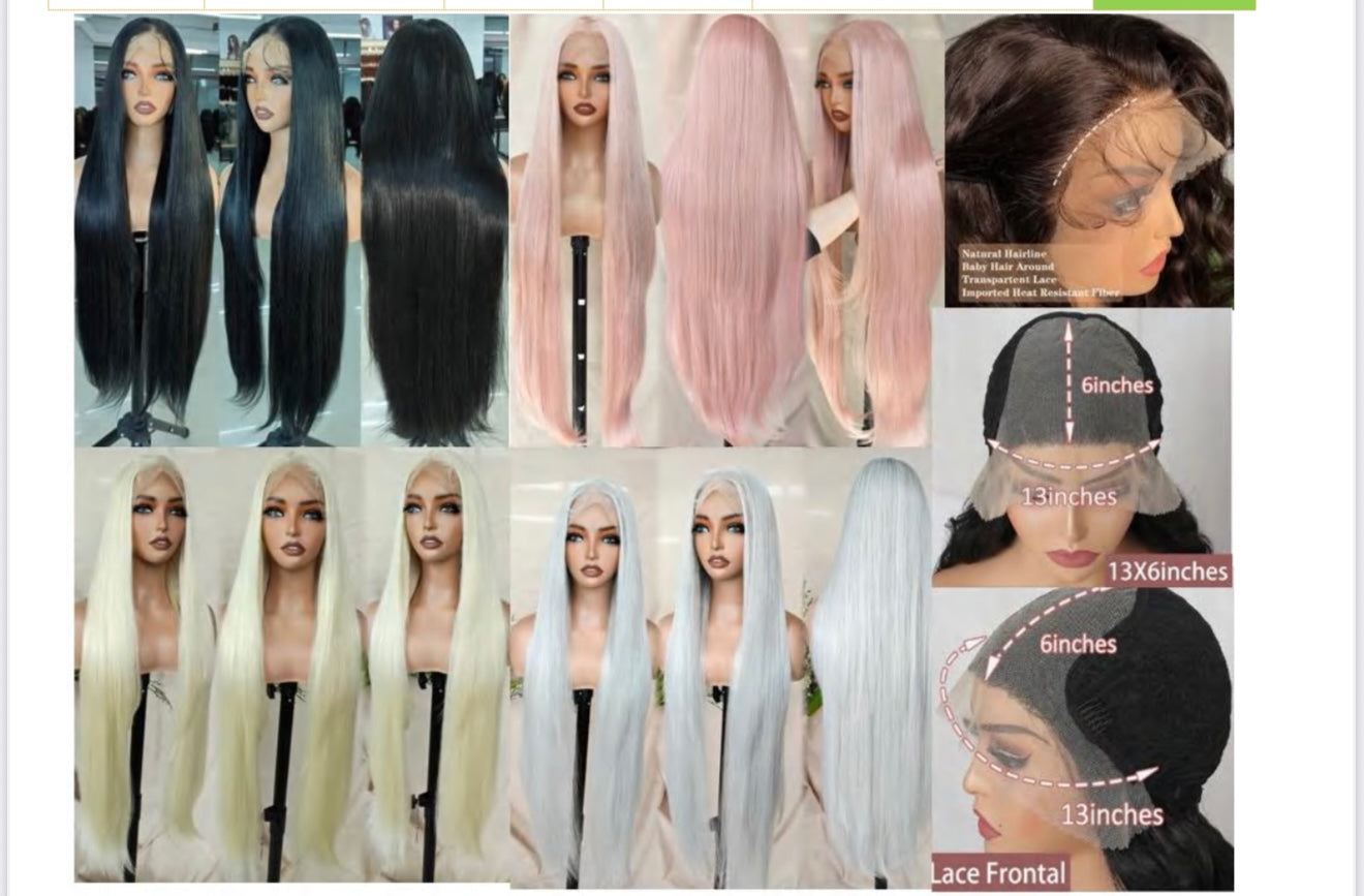 Blends wigs 13x4 fontal
