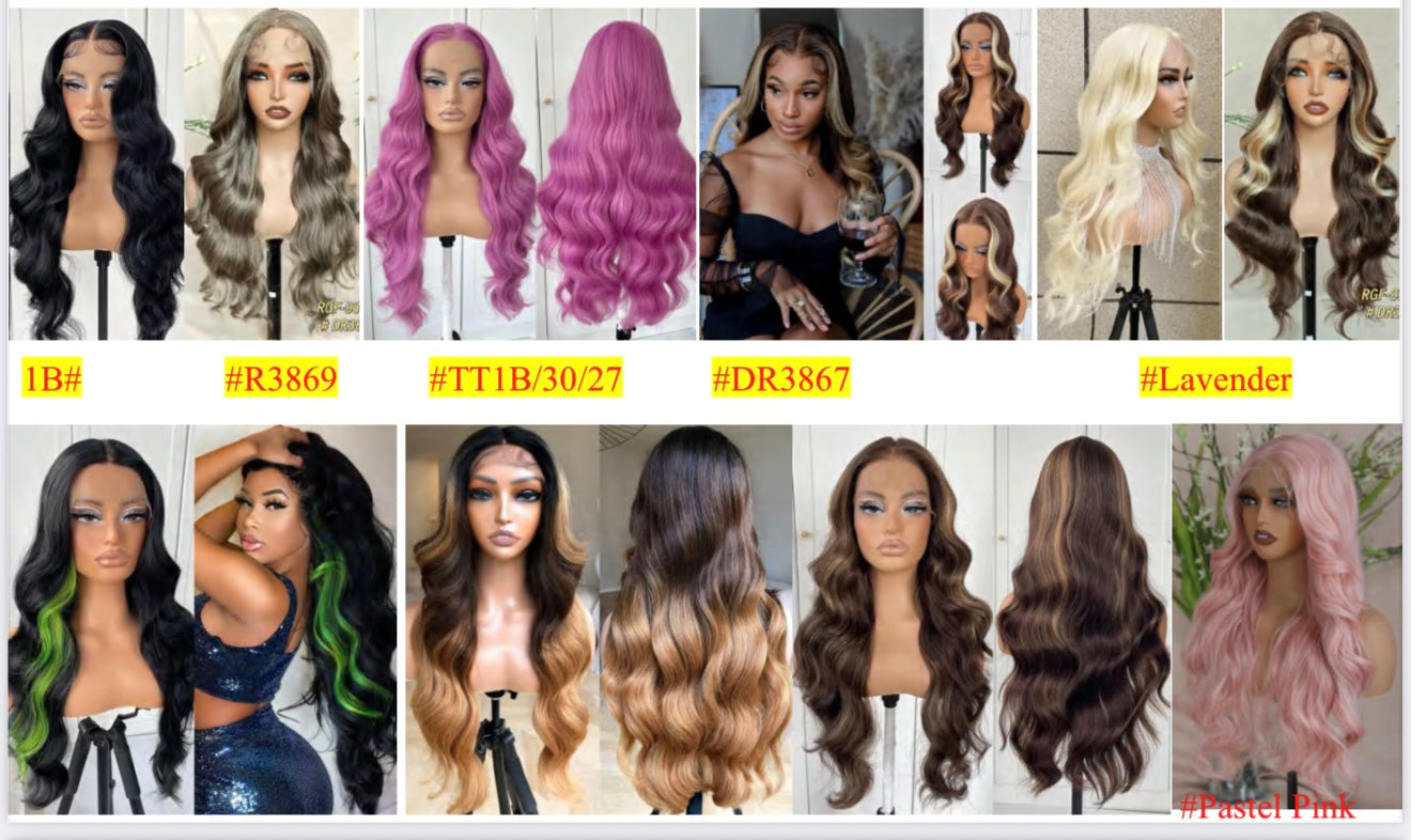 ✨ Premium Synthetic Wig – Effortless Style Anytime ✨