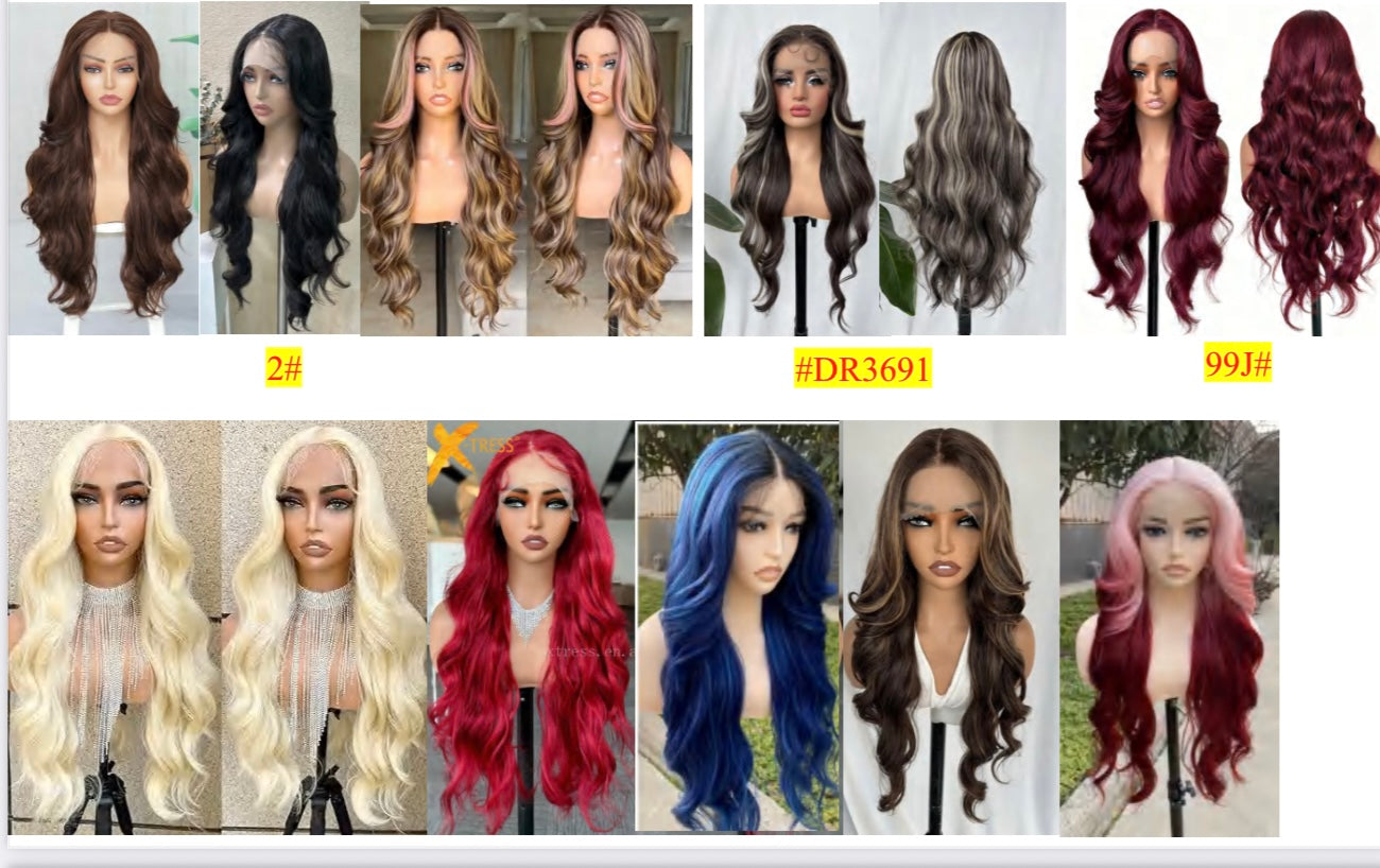 ✨ Premium Synthetic Wig – Effortless Style Anytime ✨