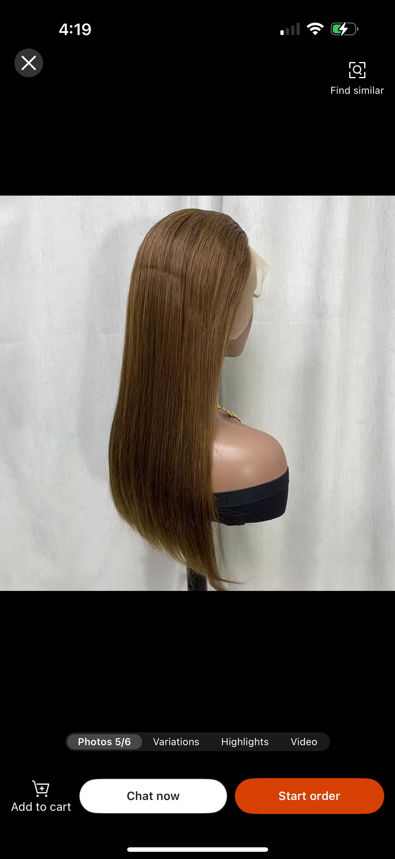 premium bob wig