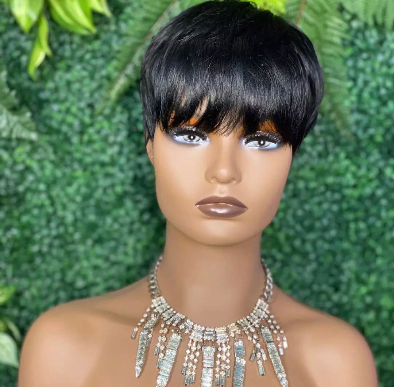 Short extension pixie wigs