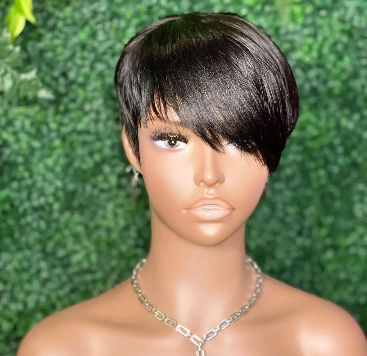 Short extension pixie wigs